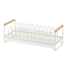 ONE HOUSE 歐米碗碟瀝水置物架/碟架, 1個, 奶油白