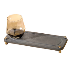 小麥購物 硅藻泥置物架 Y062 315g, 2個, 深灰色