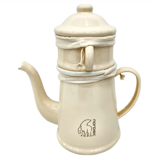 norDISK 琺瑯水壺 1.5L 白色, 12*18cm brew station, Enamel coated steel, 1個