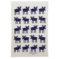 e.spongewipe 環保萬用擦拭布 麋鹿 德國生產 木漿纖維70％&棉花30％, S, 1條