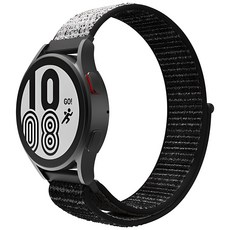 SINJIMORU Galaxy Watch 相容輕量運動錶帶, 黑灰色, 1個