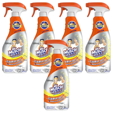 Mr Muscle 威猛先生 廚房清潔劑 無刺鼻味道, 500g, 5瓶