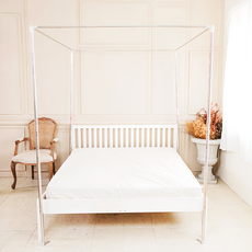 C.G.&C. S.M.C. 凱蕾絲帝 方型不銹鋼管支架 蚊帳配件, 5尺(150 x 200 x 200cm)