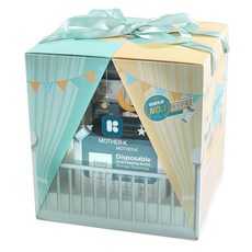 MOTHER-K 拋棄式奶瓶禮盒，Tritan材質，安全無憂, 時尚灰, 1盒