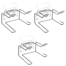 FANCY LIFE 不鏽鋼吹風機架, 原色, 3個, 浴室收納好幫手