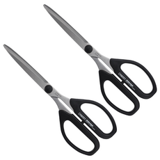 CANARY BOND FREE系列 不粘膠長刃剪刀 SBS-1500, 全長210mm, 刀渡80mm, 不鏽鋼材質, 2個