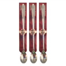 OSAMA 王樣 316不鏽鋼 西式長茶匙，21.8cm，單支, 單色, 3支