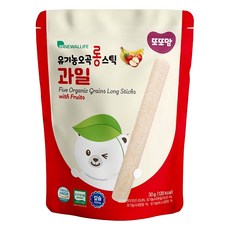 DDODDOmam 聰明媽媽 如意金箍米棒 8個月以上適用, 五穀水果, 30g, 1包