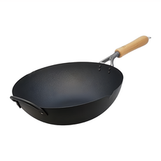 KIRAMEKI 煌 雙面網紋單柄炒鍋 33cm 導熱均勻, 1個