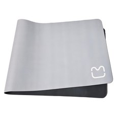 超級工廠 矽藻土軟地墊 貓頭造型 120 x 45cm 灰色, 1個