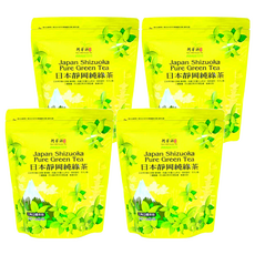 AWAStea 阿華師 日本靜岡純綠茶 三角立體茶包, 4g, 20包, 4袋