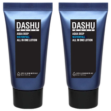 DASHU 男士海洋深層水多合一乳液 補水保濕, 30ml, 2條