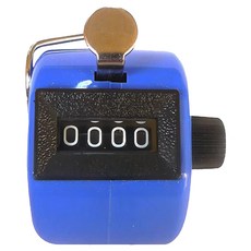 Dr.AV 聖岡科技 輕巧型計數器 機械式 手指按壓 0-9999 數字顯示, GM69, 1個