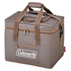 Coleman 終極保冷袋, 可容納20瓶500毫升寶特瓶, 可拆卸鋁箔襯裡, 灰咖啡, 25L