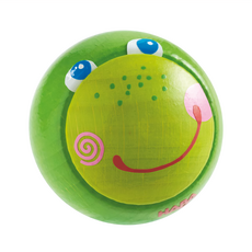 HABA 酷樂比 跳跳蛙酷樂球 與所有酷樂比軌道完美契合 直徑4.4cm 適用年齡：2歲以上 德國產地, 跳跳蛙 綠色, 1個