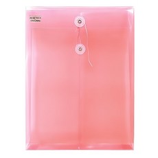 HFPWP台灣製環保無毒立體直式資料袋(10入/組)-超聯捷, A4, 1組, 紅色