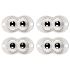 黏貼滑輪4件組 輕鬆移動 穩固耐用 DIY工具, 1組