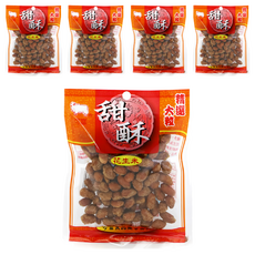 可富 甜酥花生米, 精選大粒, 60g, 5包