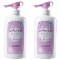 KU.KU Duckbill 酷咕鴨 薰衣草嬰兒沐浴乳，天然/舒眠/滋潤，600ml, 2瓶