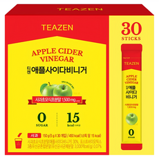 TEAZEN 茶禪 蘋果醋氣泡飲 30包, 150g, 1盒