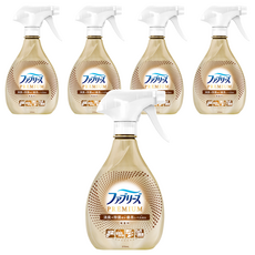 febreze 風倍清 W Premium 織物除菌消臭噴霧 無香, 370ml, 5瓶