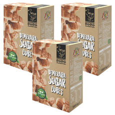 DODO 渡渡鳥 模里西斯 Demerara 紅蔗糖塊 500g, 3盒