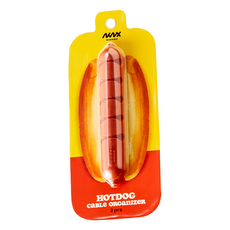 NIKNAK 集線器 2入, 熱狗香腸 褐色, 1組