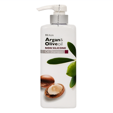 KUMANO 熊野油脂 堅果橄欖油 洗髮精 不含矽靈 Oil Shampoo, 550ml, 1瓶