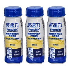 Fresubin 費森尤斯卡比 腎臟病專用 香草口味 配方食品, 200ml, 3罐