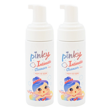 i'm pinky 兒童專用私密處清潔慕斯, 弱酸配方 溫和不刺激, 150ml, 2瓶
