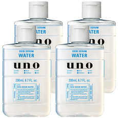 uno 完效男人保濕化妝水 A, 200ml, 4瓶