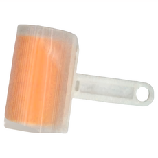 可重複使用帶蓋黏毛器材質：PP+TPR含成膠 顏色：藍、黃、粉、綠（隨機出貨）, 171g, 1個