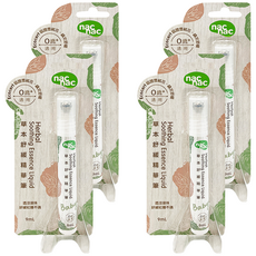 nac nac 草本舒緩精華筆 0歲以上, 9ml, 4支