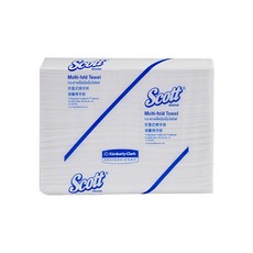 Scott 可麗舒 折疊擦手紙, 250張, 16包