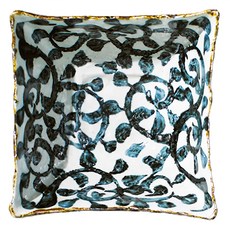 美濃燒 角缽 1290mL 19x19x10.5cm, 手繪唐草, 1個