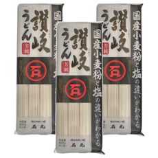 石丸芳純 讚岐烏龍麵，400g, 3包