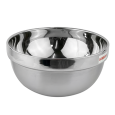 饗食 18cm 304不鏽鋼碗, 銀色, 1個