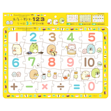 世一 角落小夥伴123三層學習拼圖 C類 Set，具備多功能學習，培養思考協調力, 1組