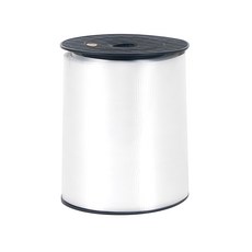 Party Show 氣球道具捲邊緞帶, 1個, 500m, 白色