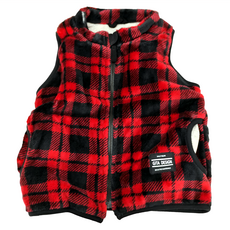 兒童保暖背心 外: 聚酯纖維 內裡: 棉 產地: 中國, 80, 紅色