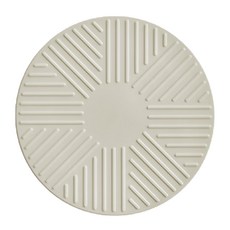 SiliPot 鉑金矽膠IH爐防刮感應墊 矽膠隔熱墊 IH爐保護墊 餐墊 鍋墊, 燕麥奶, 1個