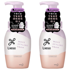 Liese 莉婕 蓬柔捲潤活泡沫 頭髮造型產品, 200ml, 2瓶