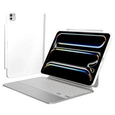 MAGEASY CoverBuddy Lite 磁吸保護殼 筆槽款, 白色, 1個