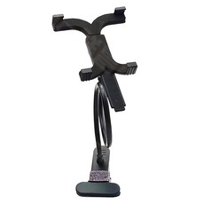 Cxin 宸欣 彎管夾平板支架, 1個, 黑色