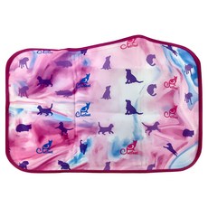 Catfeet 涼墊PLUS 寵物涼感降溫墊 炫彩粉, 1個