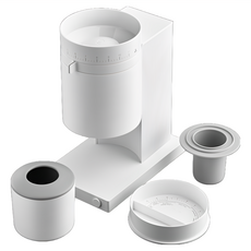 FELLOW OPUS 磨豆機，白色，精準研磨，操作簡單，家用咖啡神器, 1台, 110g