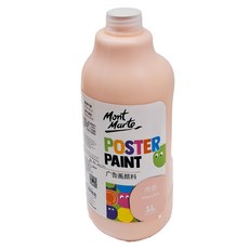 Mont Marte 蒙瑪特 廣告顏料，乾燥防水性好，不易掉色, 1L, 1色