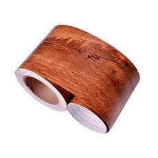 WA. WALL ART iINDOORS 木紋踢腳線 腰線貼, PVC材質, 10x1000cm, Q款, 1個