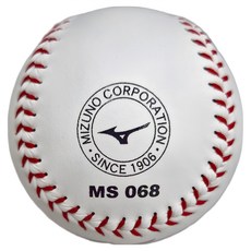 MIZUNO 美津濃 慢速壘球, 白色, 1個