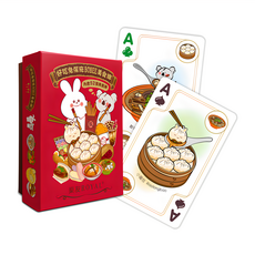 ROYAL 樂友 好吃兔 兔年 52張台灣美食撲克牌, 1個